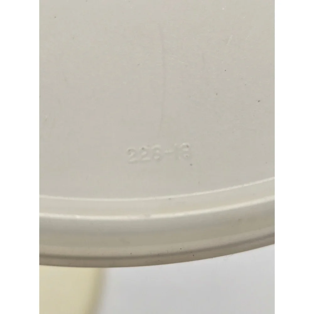 Vintage Tupperware Replacement Lid 228-18 Round Seal Off White Cream 9 Inch